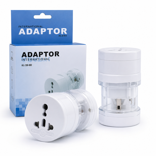 International Travel Adapter, Electric Plug Power Socket Adapter Middle East, EU, UK, US, AU