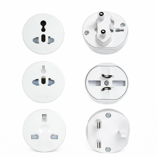 International Travel Adapter, Electric Plug Power Socket Adapter Middle East, EU, UK, US, AU