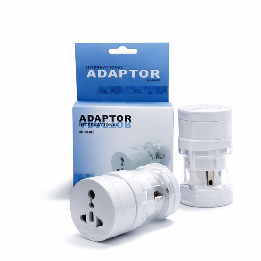 International Travel Adapter, Electric Plug Power Socket Adapter Middle East, EU, UK, US, AU