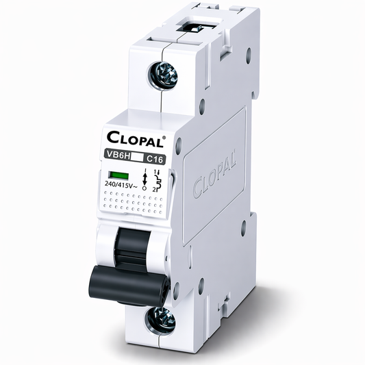 Clopal 16 Amp Safety Circuit Breaker Single Pole
