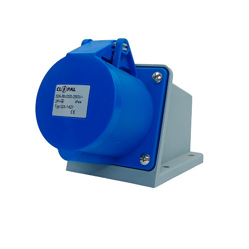 Clopal 16 & 32A 3-Pin Industrial Socket β 220-240V | Heavy Duty Connector