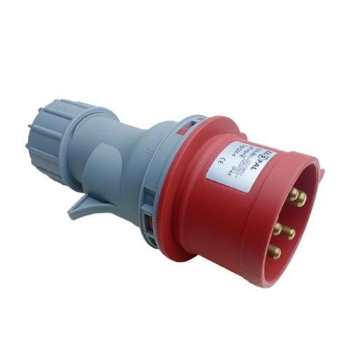 Clopal 32, 63 & 125A 5 Pin Industrial Plug – 220-240V | Heavy Duty Connector