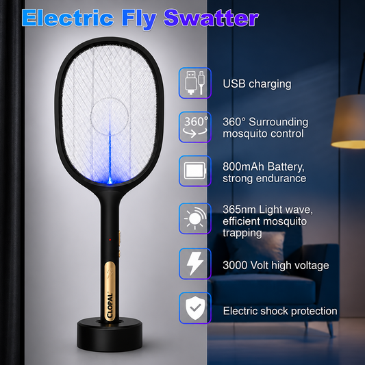 Clopal Mosquito Racket with Rechargeable