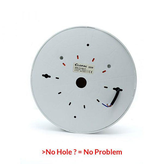 Clopal 26 watts Round SMD Surface Light V-220 -Warm & Natural