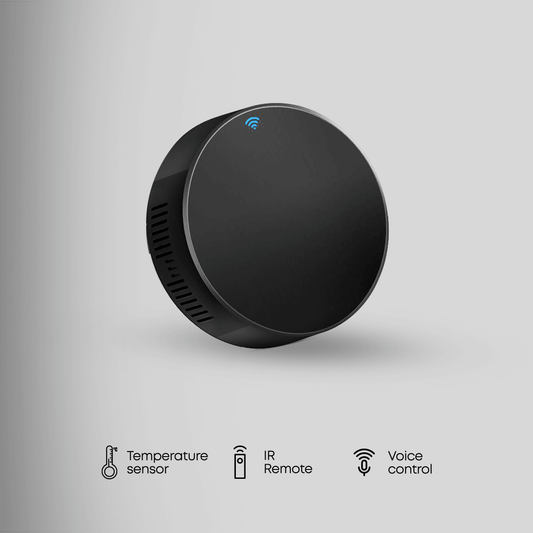 Clopal Wifi IR Remote Control Universal Temperature Humidity Sensor – for Air Conditioner Fan TV Voice Alexa Google Home