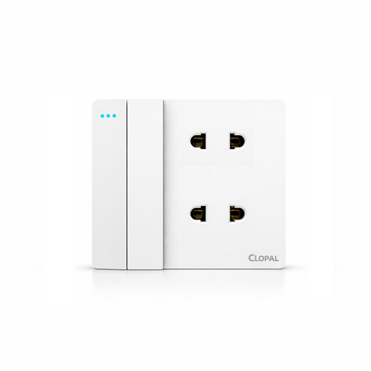 Clopal Cloud Series Gang 2 + Switches 2 Superior Quality