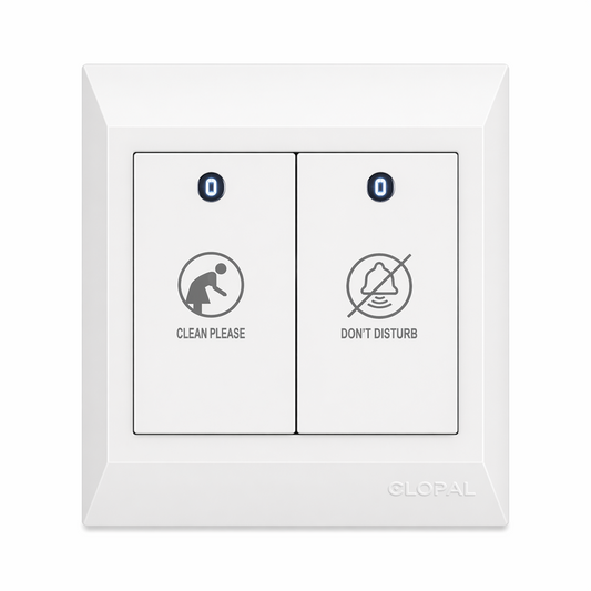 Clopal Do Not Disturb & Clean Up Room Indication Switch