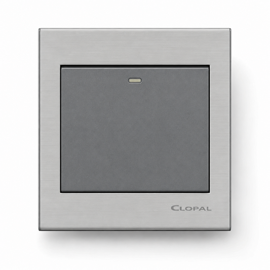 Clopal Elegant Grey Series 2-WAY Switch Superior Quality