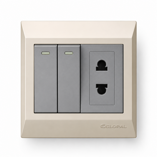 Clopal Golden Metalic Series 2 + 1 Superior Quality