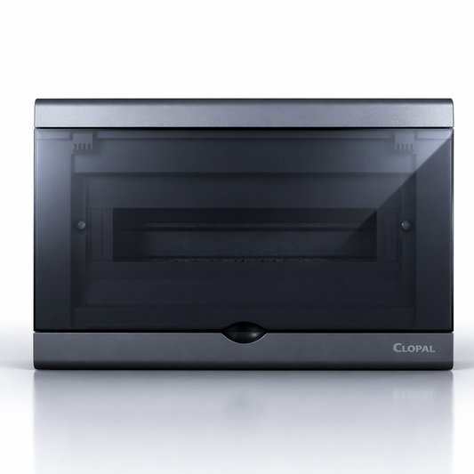 Clopal Distribution Box | 11 to 14 Ways | Surface Mounted | Circuit Breaker Box | Solar PV Compatible | Indoor Use