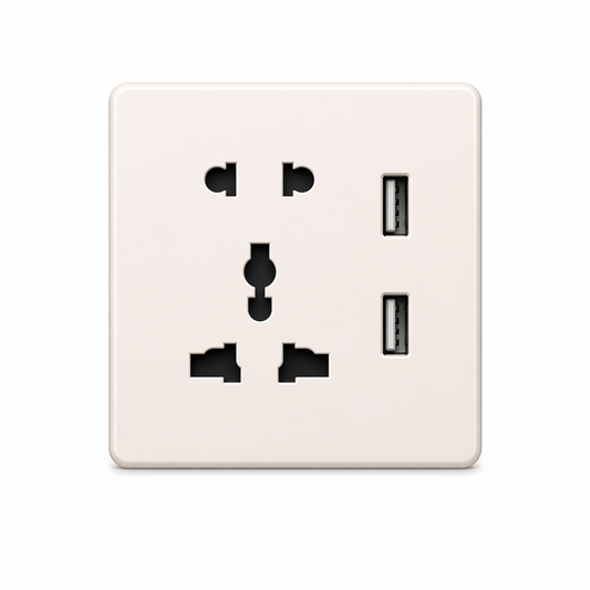 Clopal Pearl Series USB with Universal Socket Superior Quality