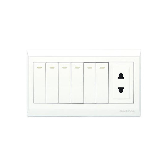 Clopal Pure White Series 6 + 1 Superior Quality