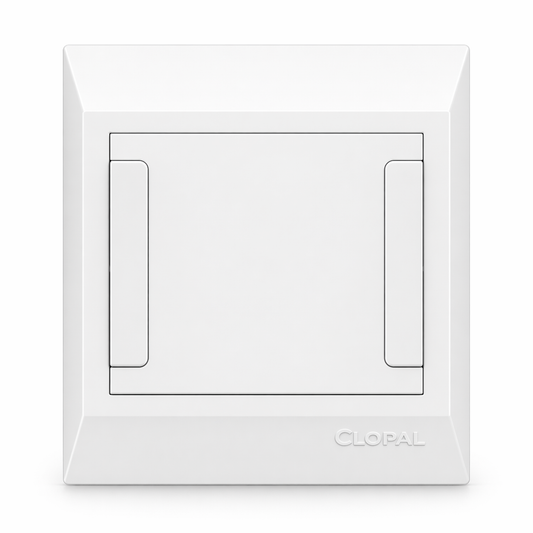Clopal Pure White Series Blank Plate Small Superior Quality