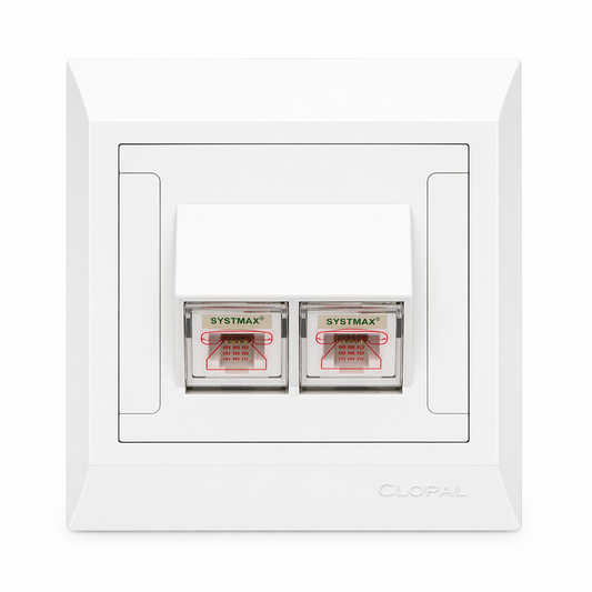 Clopal Pure White Series 2-Telephone Superior Quality