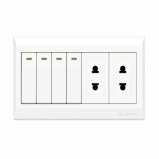 Clopal Pure White Series 4 + 2 Superior Quality