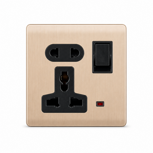 Clopal Thunder Series Light Plug Sw + Extra Soc Superior Quality