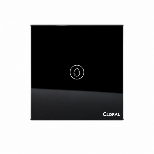 Clopal 40amp Switch Black Smart Touch WIFI Switch Series with Mobile Control, Voice Control Compatible with ALEXA, Google Assistant