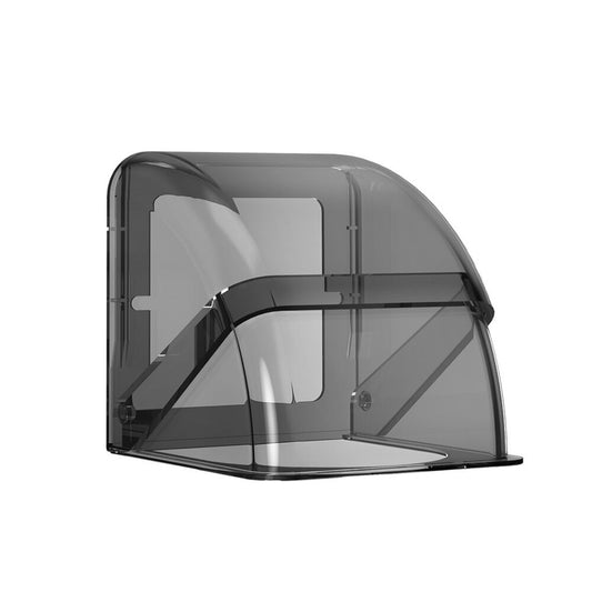 Clopal Deluxe Universal Wall Switch Box Cover Protector - Gray & Transparent Color
