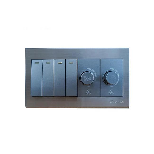 Elegant Grey Series Switches | Clopal Electric – Clopal Online
