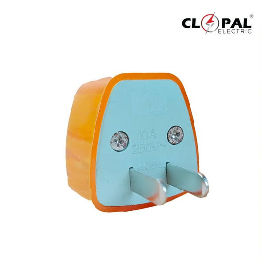 Clopal Round & Flat 2Pins 10A Plug & Socket