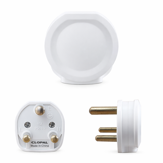 Clopal Round 3 Pins Plug - 15A