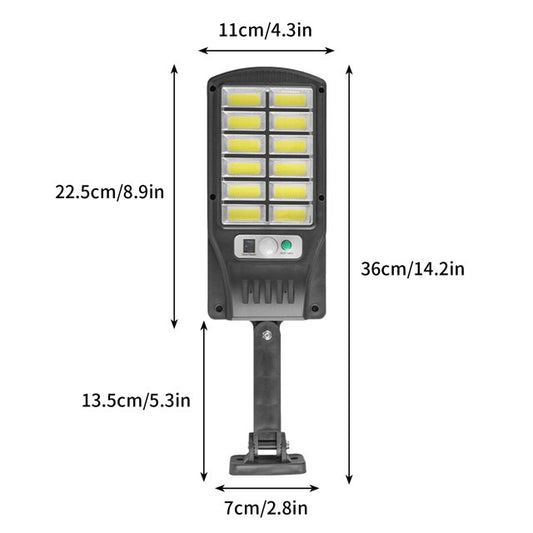 Clopal Solar Street Light with Motion Sensor Outdoor LED Solar Light, Waterproof IP65 for Street, Garden, Driveway, Garage