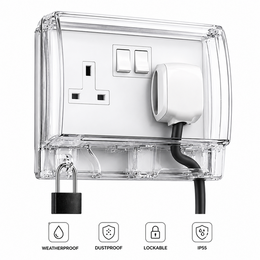 Clopal Weatherproof Socket Protection Cover