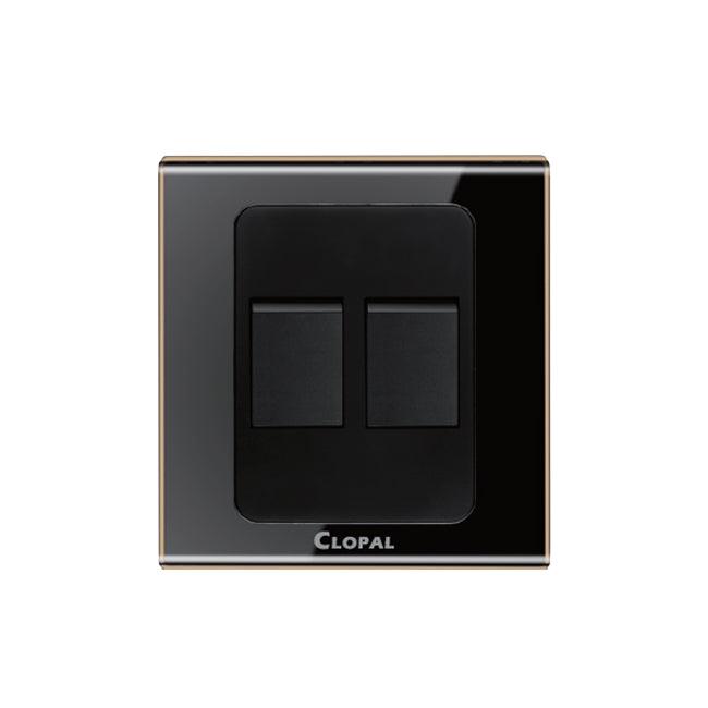 Clopal Black Series 2-Gang Switch Superior Quality – Clopal Online