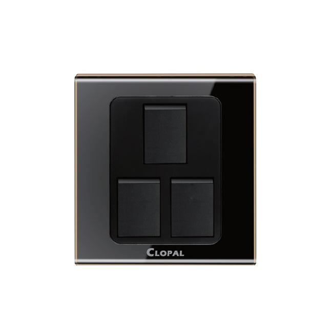 Clopal Black Series 3-Gang Switch Superior Quality – Clopal Online