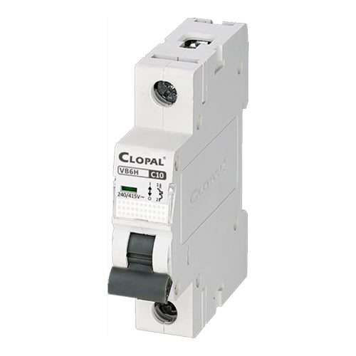 Clopal 10 Amp Safety Circuit Breaker Single Pole