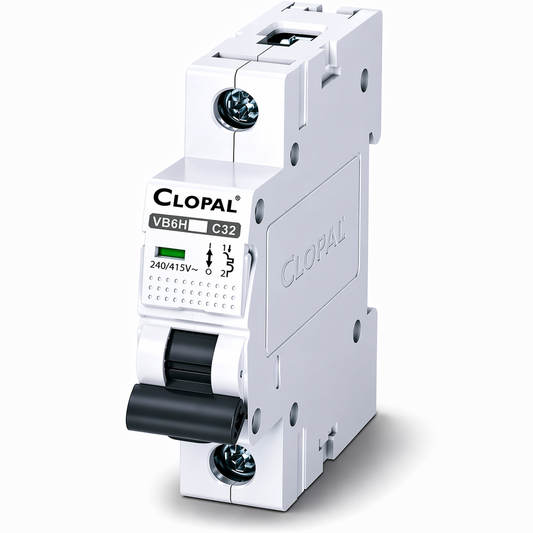 Clopal 32 Amp Safety Circuit Breaker Single Pole