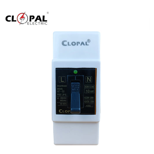 Clopal Double Pole Safety Circuit Breaker with LED 10, 15, 20, & 30A - Brand Quality Product