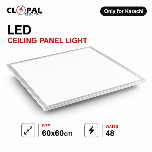 Clopal 48 Watts Led Ceiling Panel Light For Office Hotel & Home – 60×60cm & 120x30cm