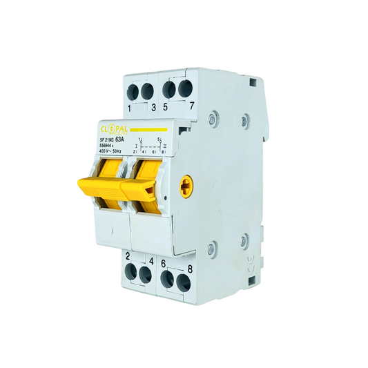 Clopal 63A 4-Pole Changeover Breaker Switch
