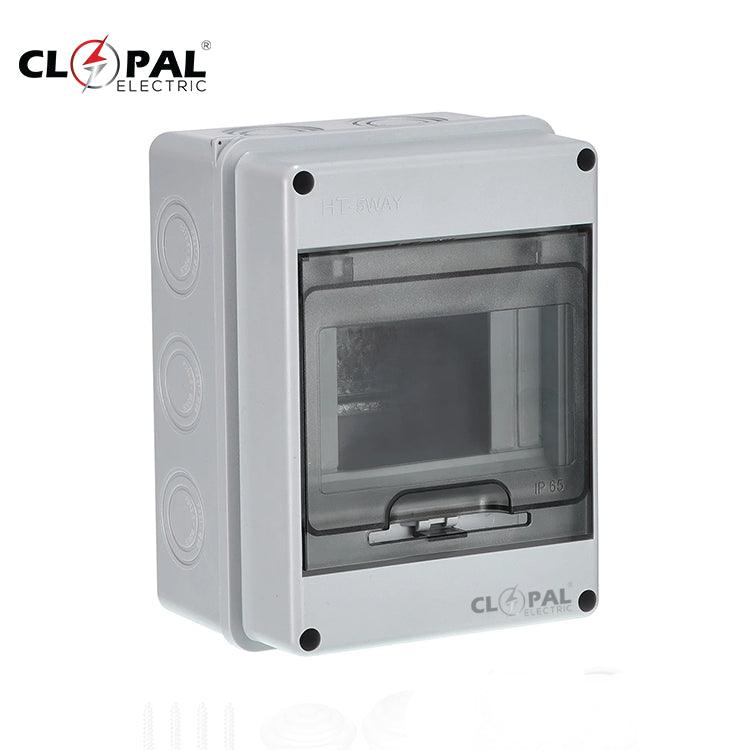 Clopal Waterproof Distribution Box | 5 & 12 Ways IP65 Rated | Surface ...