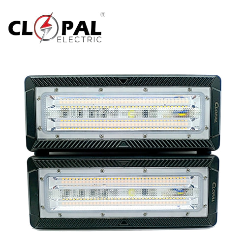 Clopal 50, 100, 150, 200 & 400W Smart Bright Waterproof LED Floodlight 220V - Warm & White