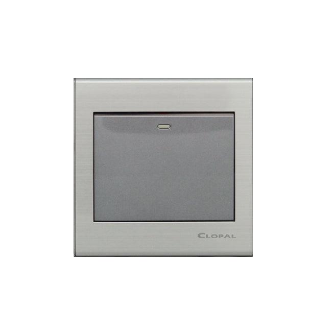Clopal Elegant Grey Series 1-Gang Switch Superior Quality – Clopal Online