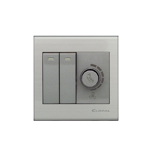 Clopal Elegant Grey Series 2 + 1 Dimmer Superior Quality