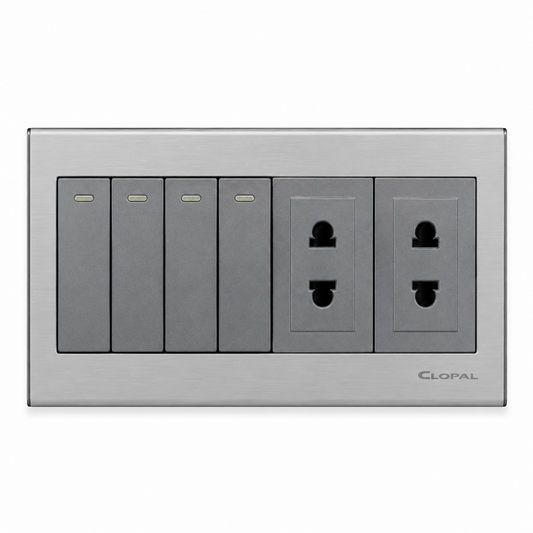 Clopal Elegant Grey Series 4 + 2 Superior Quality