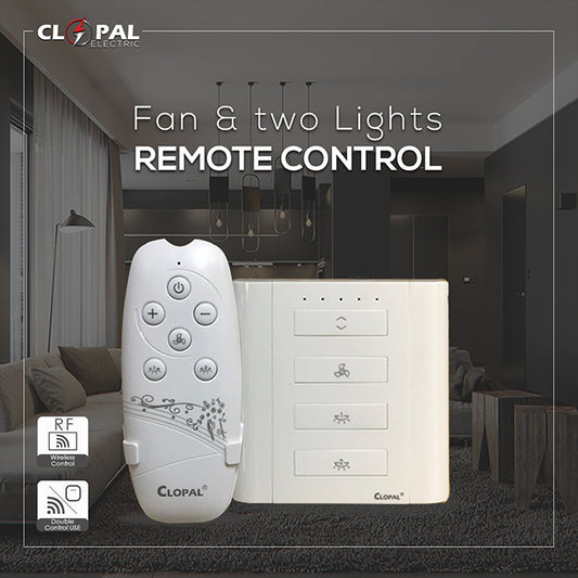 Fan & Lights Remote Control Switches Make Your Fan & Lights Remote Control