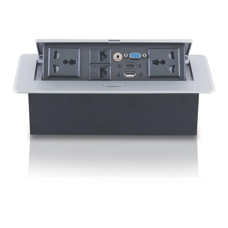 Technology Box, Conference Table Connectivity Hydraulic Pop Up Box Pow ...