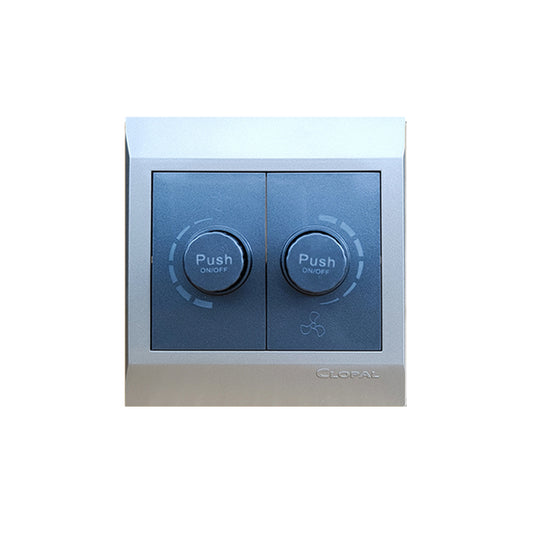 Clopal Golden Metalic Series Double Dimmer Superior Quality