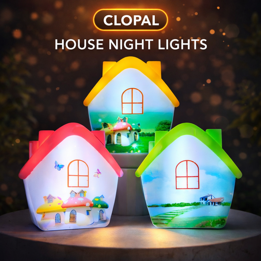 Clopal Home Led Night Light Wall Lamp 0.3W 220V