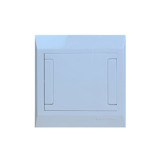 Clopal Pure White Series Blank Plate Small Superior Quality