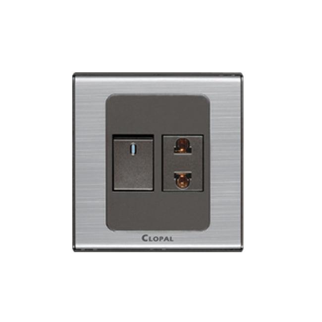 Clopal Inspire Series 1 switch + 1 socket Superior Quality – Clopal Online