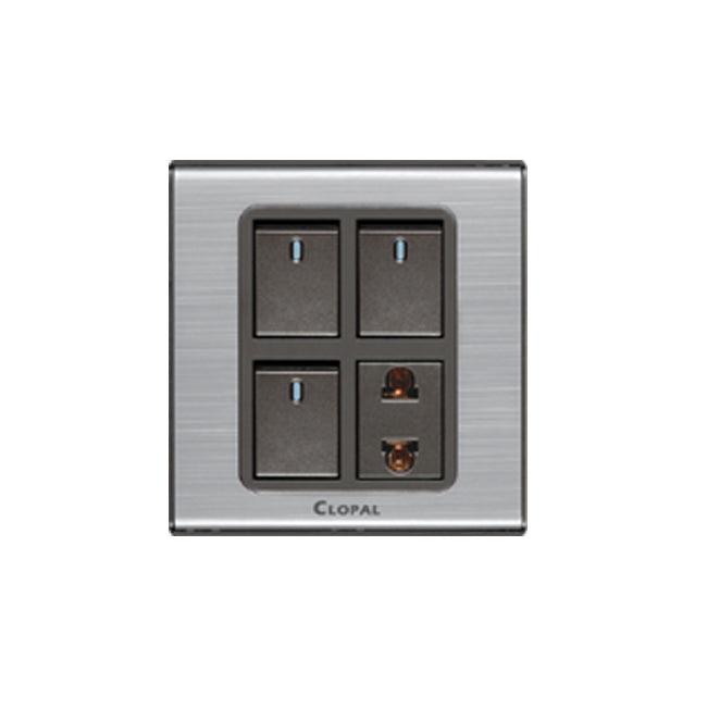 Clopal Inspire Series 3 switch + 1 socket Superior Quality – Clopal Online