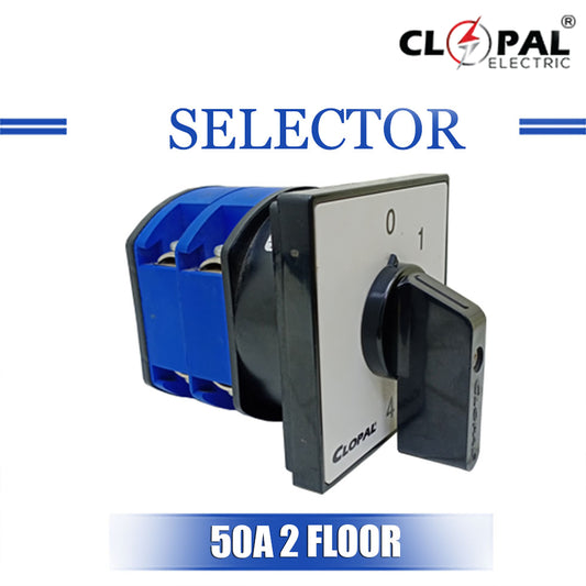 Clopal 50 & 75Amp 8 Terminals Big Phase Selector & Rotary Changeover Switches