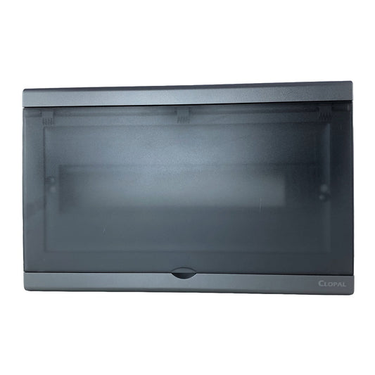 Clopal Distribution Box | 16 to 18 Ways | Surface Mounted | Circuit Breaker Box | Solar PV Compatible | Indoor Use