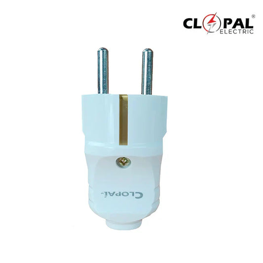 Clopal Male & Female Electrical Plug Adapter French Standard Socket