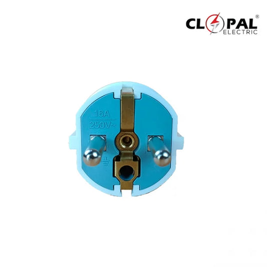 Clopal Male & Female Electrical Plug Adapter French Standard Socket